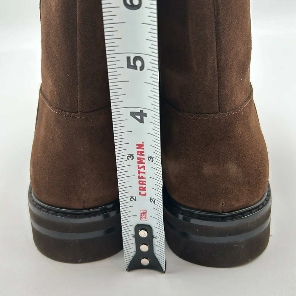1957- Stuart Weitzman Over-the-Knee Boots Expresso Color Size 8.5 NWT - Picture 5 of 11